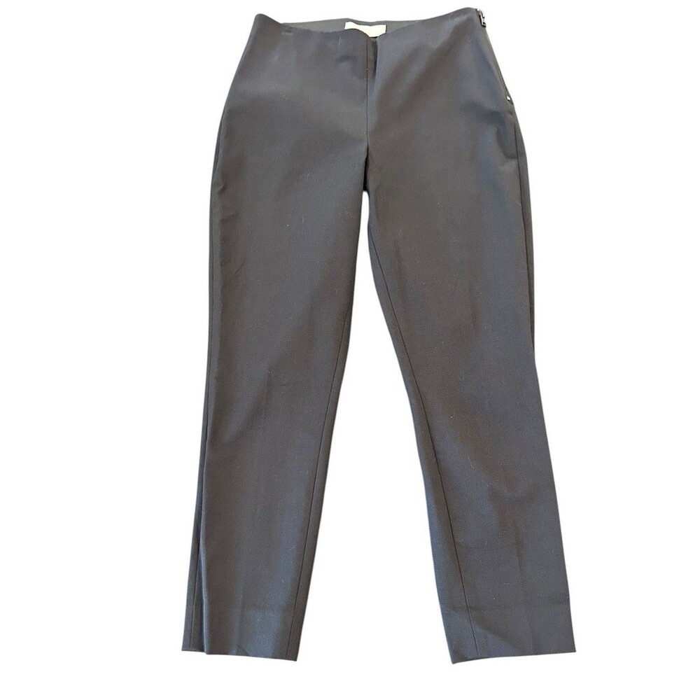 Everlane Side Zip Stretch Ponte Cotton Crop Pants Women’s Size 6 Black Ankle